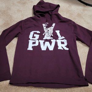 Juniors Hoodie Girl Power XL